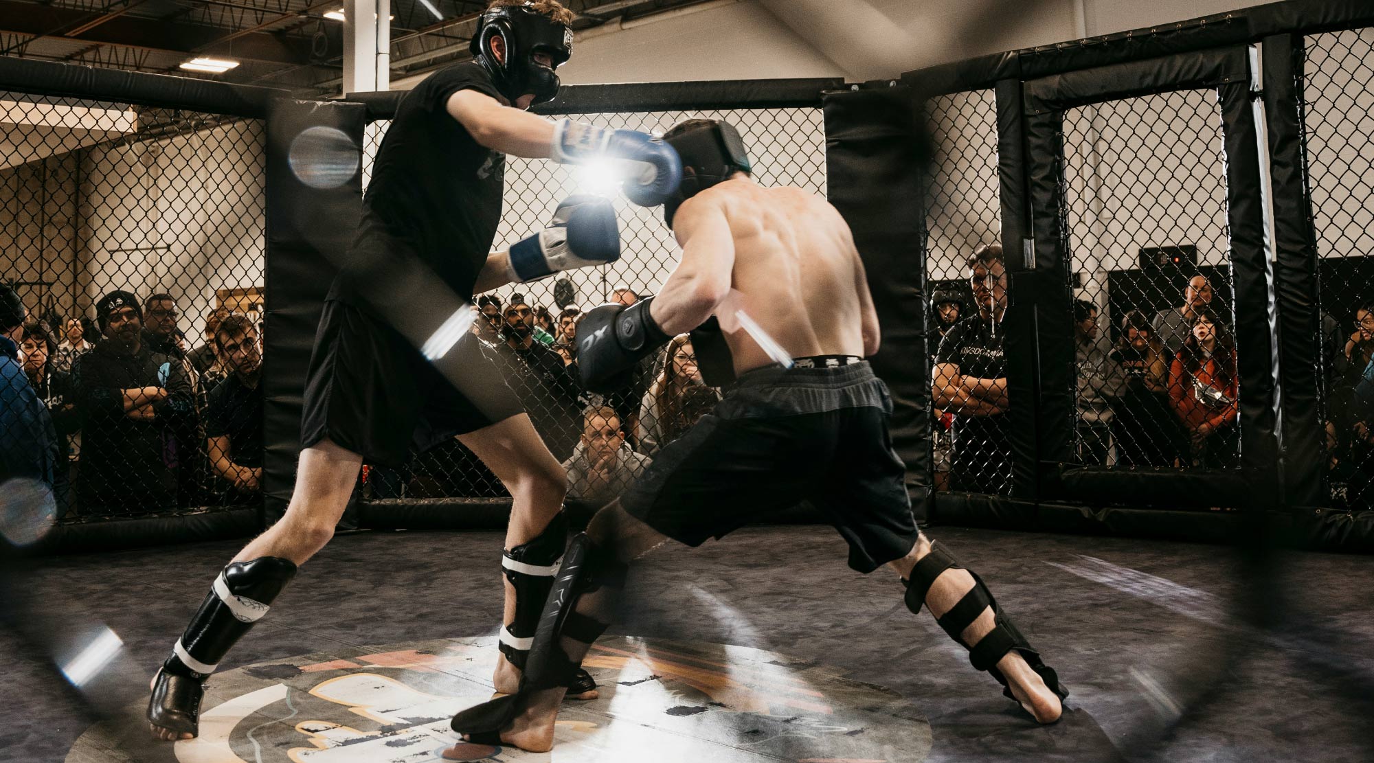 MMA striking at 4 corners