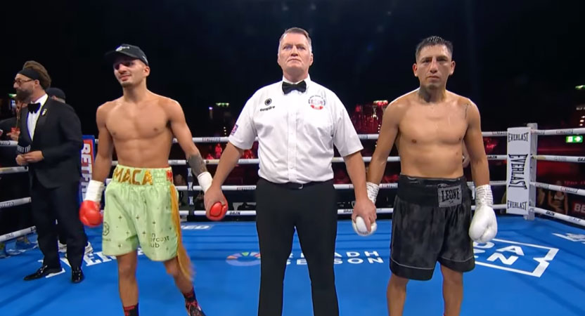 Adam Maca remains unbeaten